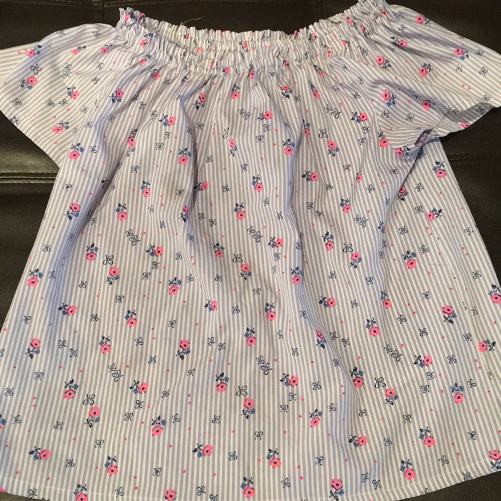 A flower blouse